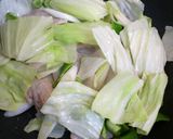 キャベツと豚肉の辛味噌炒め作り方4写真