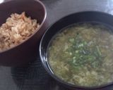 田舎風♥甘めな『あおさのお味噌汁』作り方5写真