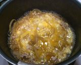 簡単♪鶏ひき肉でしっかり味の親子丼★作り方4写真