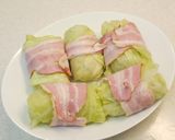 鶏挽肉とお豆腐で☆ヘルシーロールキャベツ作り方6写真