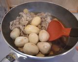 豚肉と里芋の甘辛煮♪作り方5写真