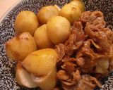 豚肉と里芋の甘辛煮♪作り方6写真