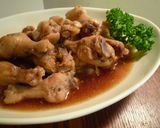 鶏手羽元のホロホロ✧甘辛煮（圧力鍋）作り方7写真