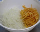 大根と柿サラダ伊予柑風味作り方4写真