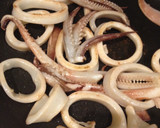イカとセロリの炒め物ゴロトマソース仕立て作り方6写真