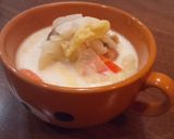 野菜たっぷりミルクスープ作り方3写真