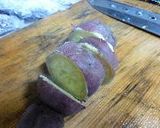 中にこっそり小豆入り　スイートポテト作り方1写真