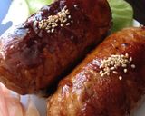 新生姜入り！肉巻きおにぎり作り方8写真