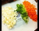 焼き豆腐の野菜あんかけ作り方1写真