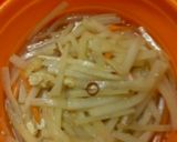 節約！レンジでチン♪大根の皮のきんぴら作り方4写真