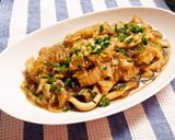 白菜と春雨の炒め物　すき焼き風作り方6写真