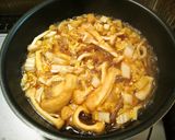 白菜と春雨の炒め物　すき焼き風作り方5写真