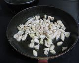 塩麹鶏皮うどん作り方2写真