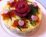 お寿司ケーキ作り方9写真