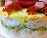 お寿司ケーキ作り方10写真
