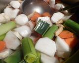 *石狩鍋もどき(豚汁)+すいとん*作り方2写真