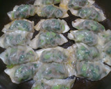 焼きよし揚げてよし小松菜いっぱいギョウザ作り方4写真