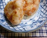 明太子としゃけ入り焼きおにぎり作り方2写真