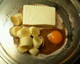 豆腐ｄｅ簡単♪炊飯器ケーキチョコバナナ味作り方2写真