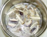 きのこと蟹のスープ作り方3写真