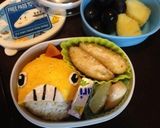 ポケモン(ズルック)のキャラ弁当作り方4写真