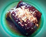 すり胡麻タップリ茄子の煮浸し作り方7写真