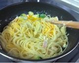 双子座が作るカルボナーラ（アボカド）作り方9写真