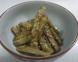 揚げごぼうの甘辛作り方10写真