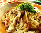 ■きのこのパスタ・ゆず胡椒＆大葉の香り作り方9写真