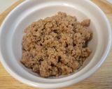 簡単そぼろ丼♪作り方3写真