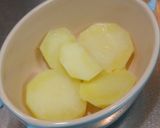 鮭とほうれん草のホワイトソース焼き。作り方4写真
