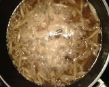 ☆体ポカポカ肉ごぼううどん☆作り方4写真