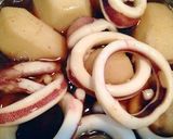 ホクホク里芋とイカの煮物作り方5写真