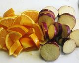 さつまいものオレンジ煮作り方1写真