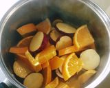 さつまいものオレンジ煮作り方2写真