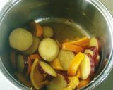 さつまいものオレンジ煮作り方3写真