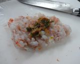 ふんわり☆海老のさんが焼き風☆作り方1写真