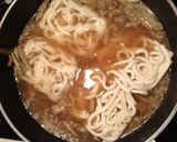 ☆体ポカポカ肉ごぼううどん☆作り方7写真