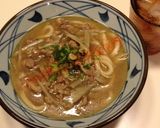 ☆体ポカポカ肉ごぼううどん☆作り方9写真