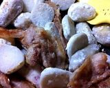 里芋と豚バラの味噌照り焼き☆スプラウトと作り方4写真