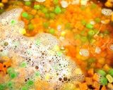 たっぷり卵白のスープ。作り方2写真