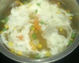 たっぷり卵白のスープ。作り方3写真