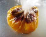 簡単☆かぼちゃとあずきの茶巾しぼり作り方4写真