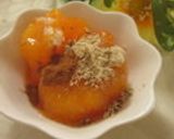簡単おやつ♪南瓜の塩麹きな粉がけ作り方5写真