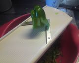ピーマンとちくわの胡麻油和え作り方1写真