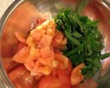 鳥肉の大葉トマトソース作り方1写真