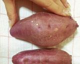 サツマイモたっぷりスイートポテト風ｹｰｷ作り方1写真