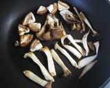 焼きキノコと鮭のとろろあんかけ煮作り方2写真