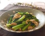 野菜の一品♪小松菜と揚げの煮びたし作り方3写真