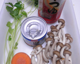 あさりの水煮と人参の炊き込みご飯作り方1写真